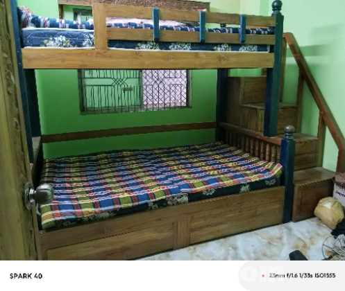 সেগুন কাঠের খাট